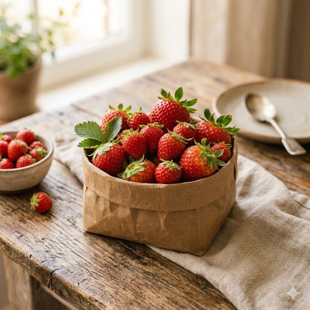 Fraises fraîches